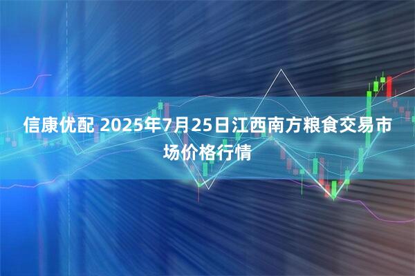 信康优配 2025年7月25日江西南方粮食交易市场价格行情