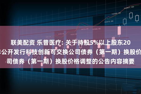 联美配资 乐普医疗: 关于持股5%以上股东2024年面向专业投资者非公开发行科技创新可交换公司债券（第一期）换股价格调整的公告内容摘要